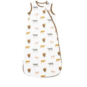 EUC Kyte baby 2.5 tog moo cow sleep sack